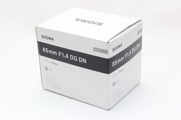 未使用 SIGMA シグマ Art 85mm F1.4 DG DN SONY E用 初期不良返品無料