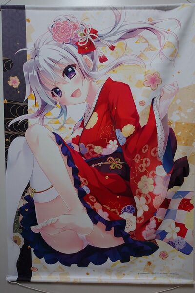 ぱれっと 9-nine- 新海天 天の晴れ着B1タペストリー 「9-nine- ここのつここのかここのいろ」 アキバPOP祭グッズ