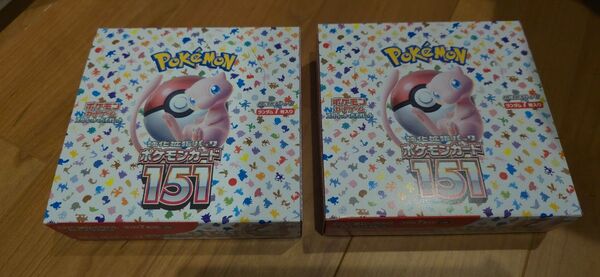 ポケモンカード151 2BOX スカーレット& バイオレット