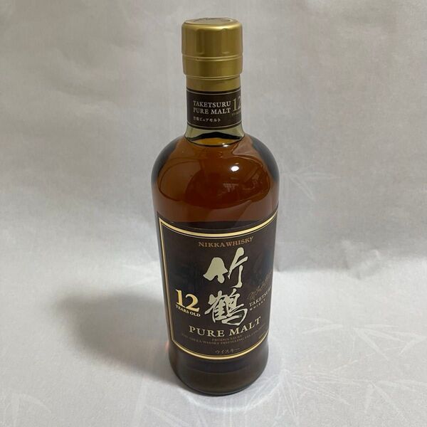 【新品未開栓】竹鶴12年 ピュアモルト NIKKA TAKETSURU化粧箱付き