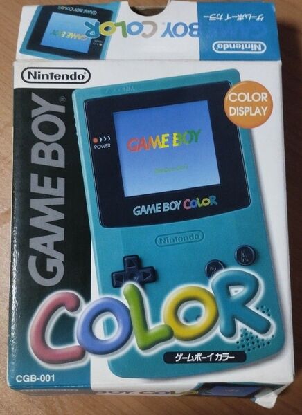 ゲームボーイカラー ブルー 箱のみ