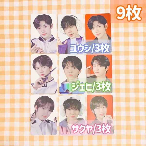 NCT WISH トレカ/ユウシ・ジェヒ・サクヤ