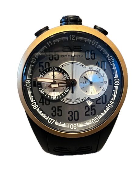 BOMBERG ボンバーグ 腕時計 メンズ クロノグラフ ゴールド/ブラック NS44CHTT スイスメイド