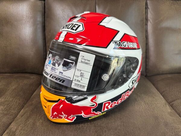 試着のみ SHOEI X-Fourteen Lサイズ 巨摩郡レプリカ