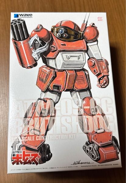 未組立 WAVE 装甲騎兵ボトムズ ATM-09-GC ブルーティッシュドック PS版 初回限定版