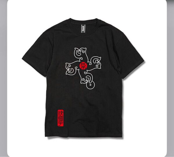 ケツメイシ グッズ クラブケツメイシ 会員限定 復刻 Tシャツ Lサイズ 猿ロゴ ブラック