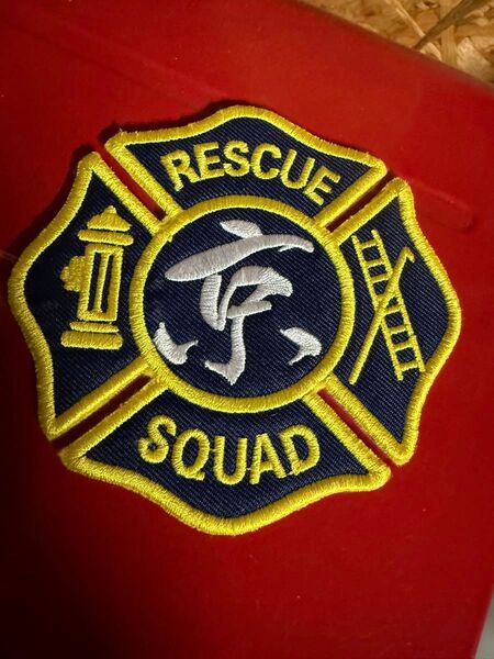 rescue squad ワッペン 京都店限定 消防