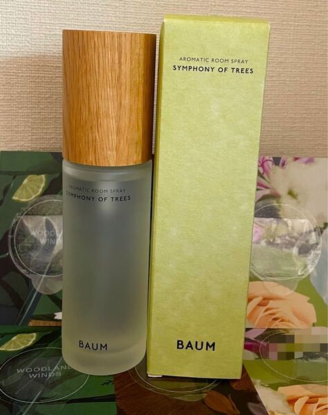 バウム BAUM アロマティックルームスプレー ルーム リネン用 フレグランス シンフォニーオブツリー 残量多