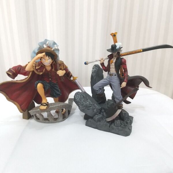ワンピース SCultures 造形王頂上決戦 vol.2 ルフィ、ミホーク 2体セット