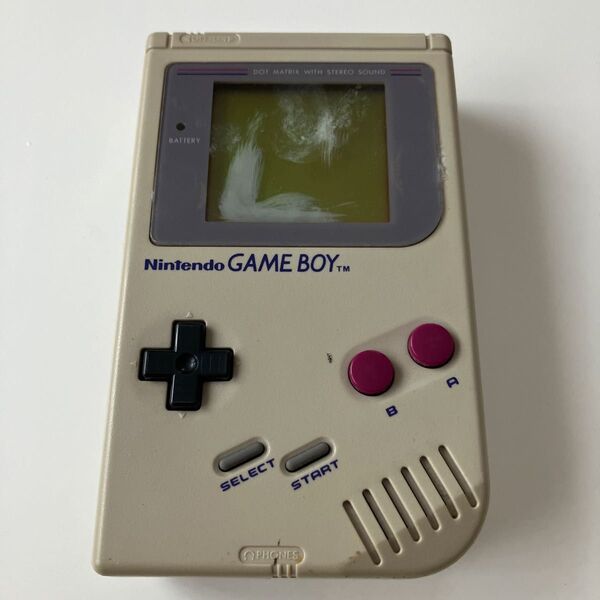 初代ゲームボーイ 任天堂 ジャンク品 黄ばみあり DMG-01