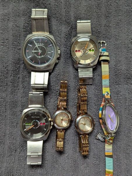 ジャンク腕時計セット 6点セット Paul Smith ポールスミス 腕時計