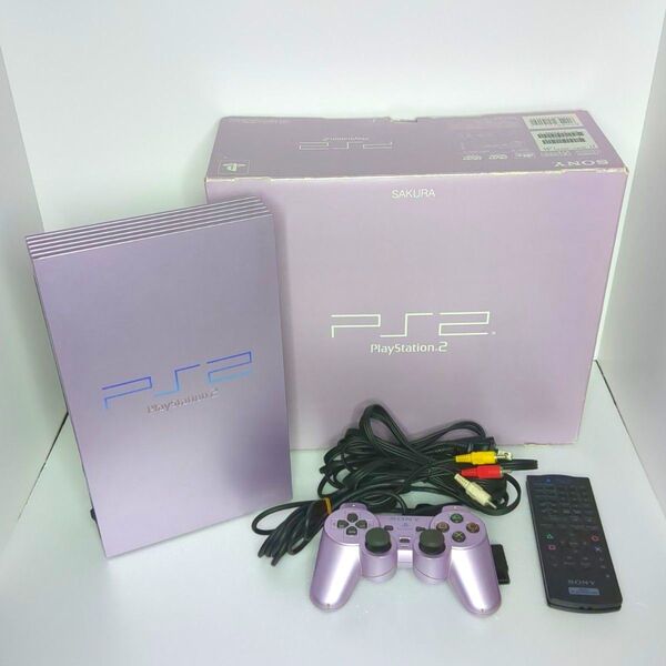 PS2 本体 サクラ Playstation2 sakura SONY プレイステーション2 ソニー SCPH-39000
