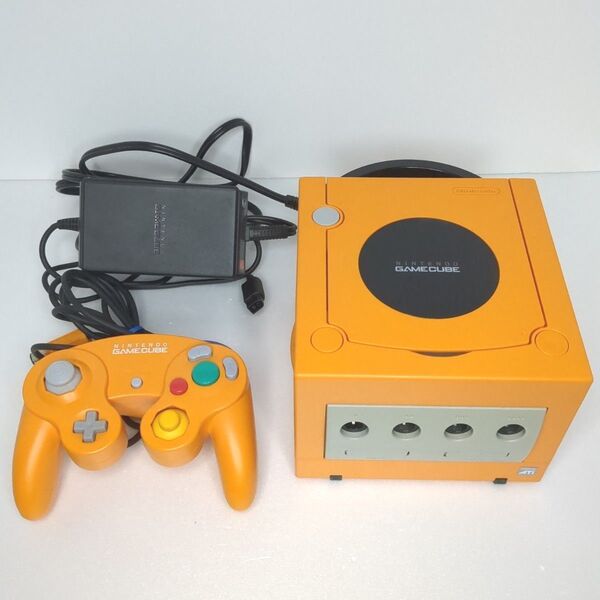 比較的美品 ニンテンドー ゲームキューブ GC 本体 オレンジ Nintendo