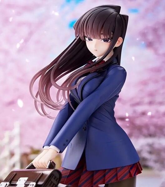 古見さんは、コミュ症です。美少女 古見硝子 フィギュア フェイスチェンジ(ビックリ顔)可能 1/7スケール JK 制服Ver.