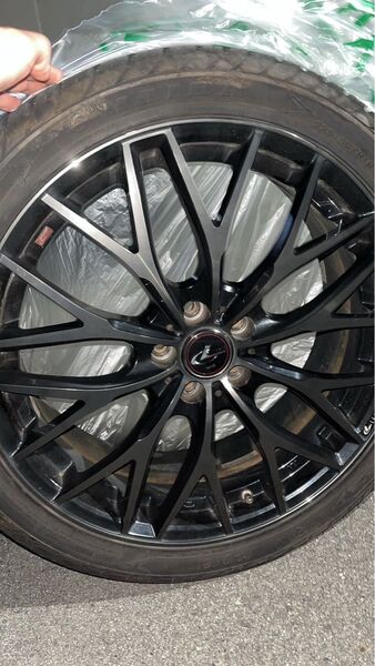 18インチ weds レオニス MX 215/50R17ヨコハマ タイヤホイール 4本SET