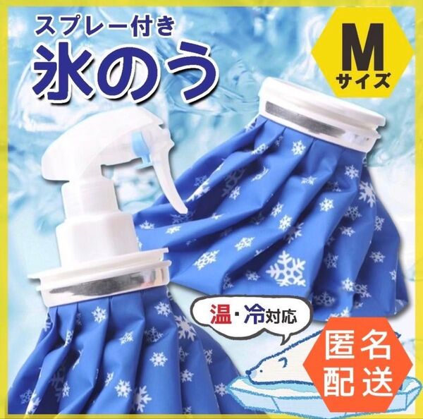 氷のう M 氷嚢 スプレー アイスバッグ アイシング 熱中症 霧吹き ゴルフ 氷