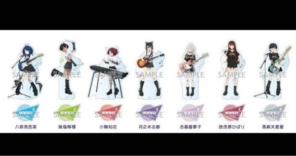 負けヒロインが多すぎる! ホログラムデカアクリルスタンド TSUWABUKI FES ver.全7種 コンプリート