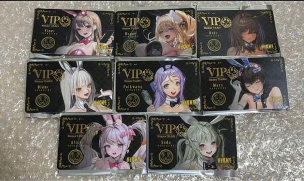 勝利の女神 NIKKE ストア限定品 会員証風カード 全8種類 フルコンプ