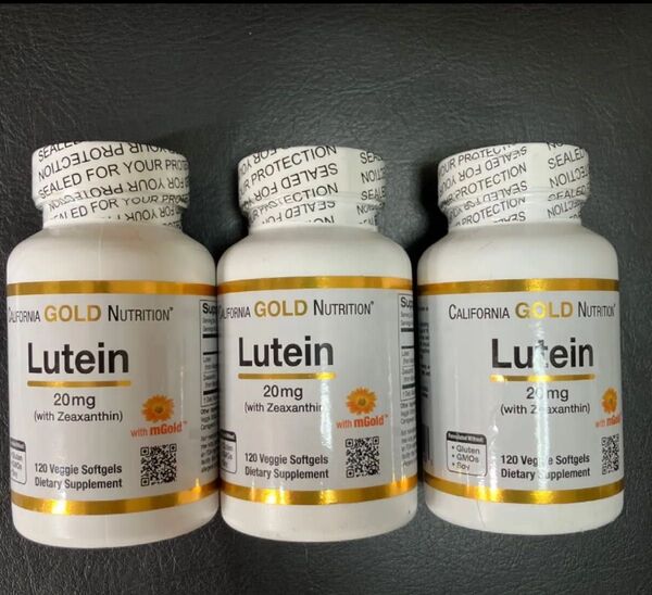 ルテイン ゼアキサンチン配合 20mg 120粒 カリフォルニアゴールドニュートリション