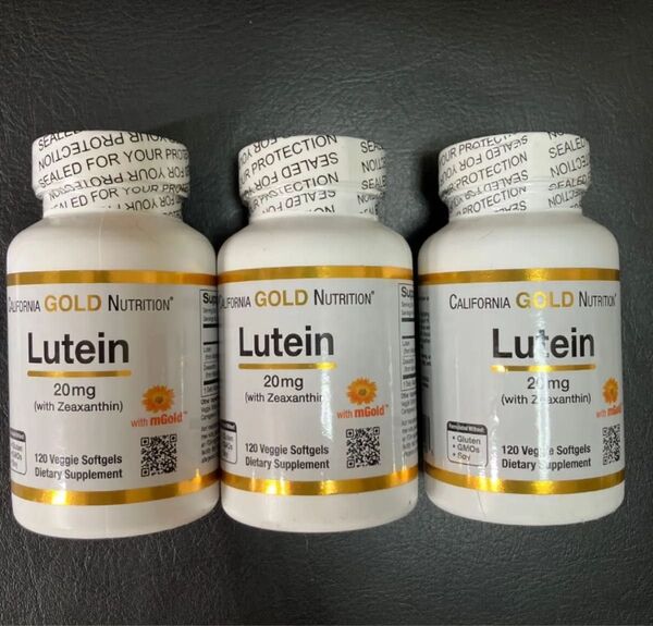 ルテイン ゼアキサンチン配合 20mg 120粒 カリフォルニアゴールドニュートリション