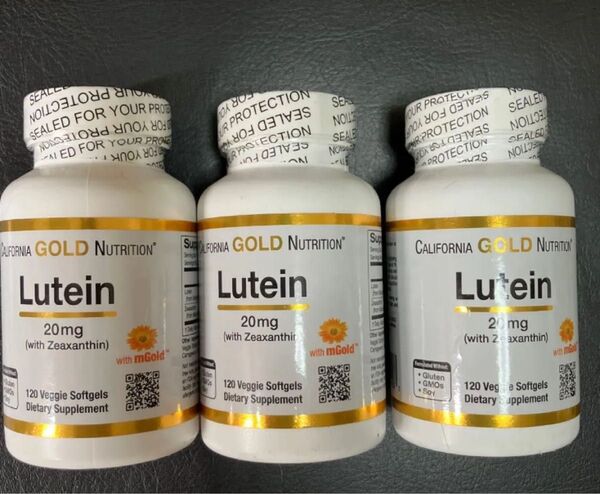 ルテイン ゼアキサンチン配合 20mg 120粒 カリフォルニアゴールドニュートリション