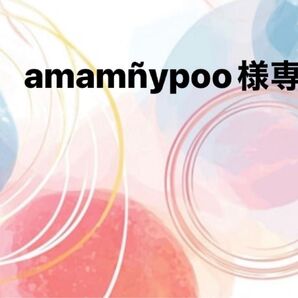 amamypoo様専用出品