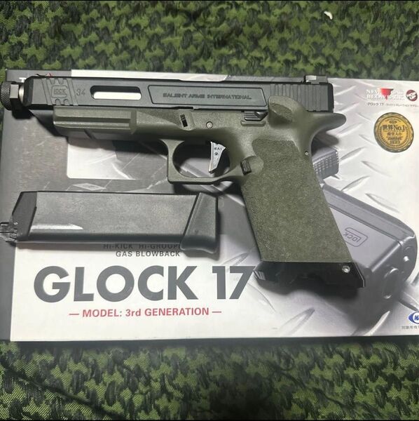 グロック17 gen3 34カスタム ガスガン