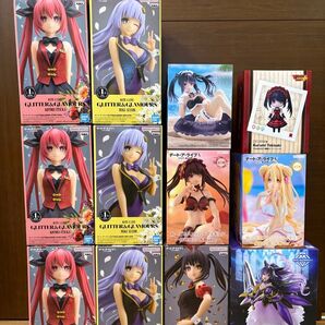 【新品未開封】デートアライブ 十香 狂三 美九 琴里 グリッターグラマラス 他