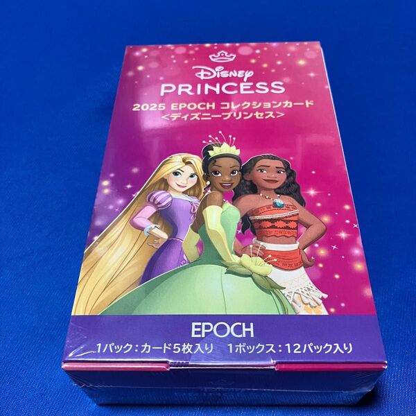 EPOCH 2025 ディズニープリンセス 未開封 1ボックス box カード エポック シンデレラ アリエル ラプンツェル 他