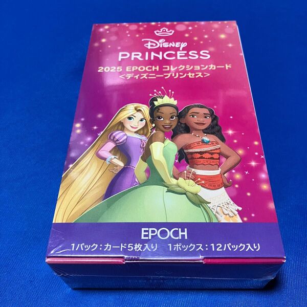 EPOCH 2025 ディズニープリンセス 未開封 1ボックス box カード エポック シンデレラ アリエル ラプンツェル 他