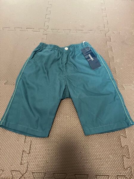 ハーフパンツ 120 新品未使用 タグ付き グリーン