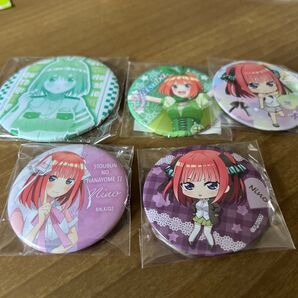 五等分の花嫁∬ 缶バッジ 二乃 5点セット