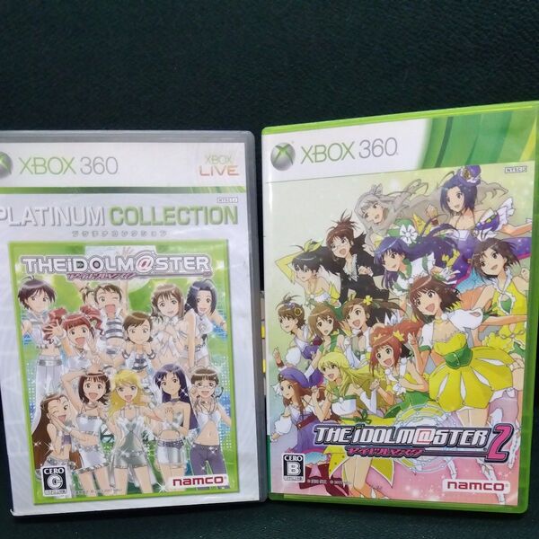 Xbox 360 アイドルマスター & アイドルマスター2 2本セット