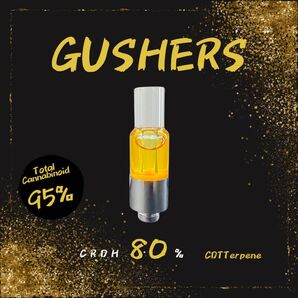 Gushers 0.5ml CDT 最高品質フルガラスCNP CRDP CRDH H4CBH3