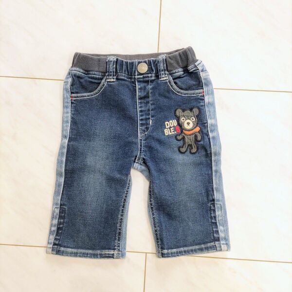 ダブルB ハーフパンツ デニム