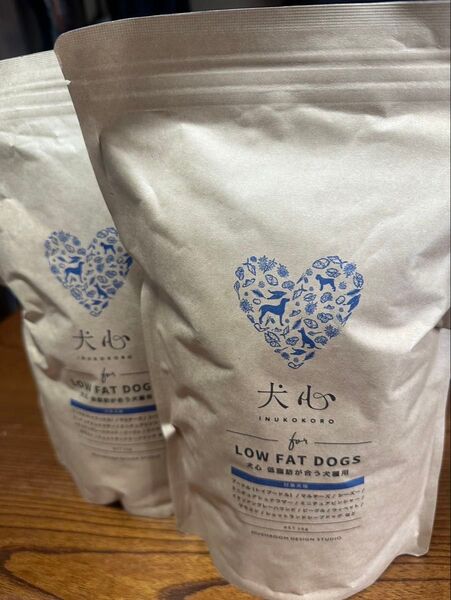犬心 ドッグフード LOW FAT DOGS 2袋セット