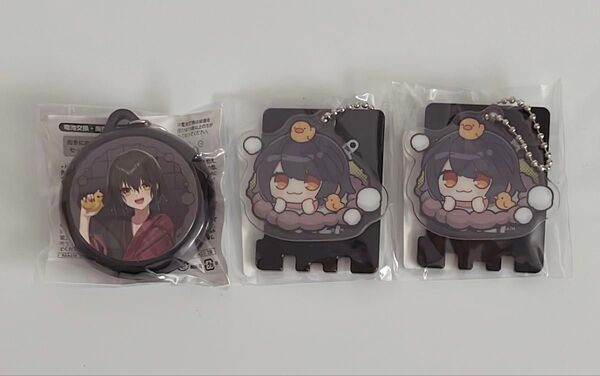 にじさんじ 温泉スクラッチ ボイスキーホルダー アクリルキーホルダー ましろ爻