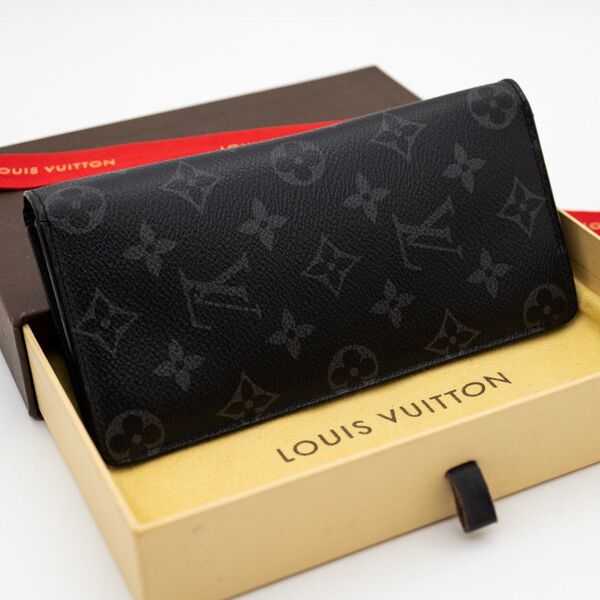 ヴィトン 長財布 エクリプス ポルトフォイユ ブラザ NM ルイヴィトン Louis Vuitton ビジネス