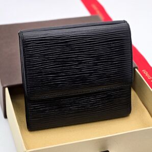 ヴィトン 折り財布 エピ カルトクレディ コンパクト ブラック Louis Vuitton ルイヴィトン メンズ レディース