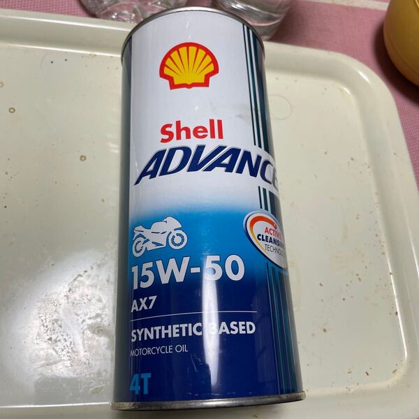 Shell ADVANCE AX7 15W-50 4T バイク用オイル 未使用2本セット