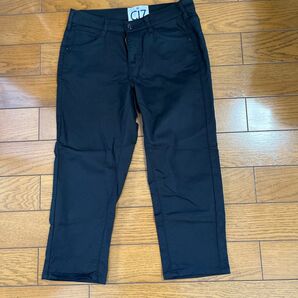 C17 クロップドパンツ ブラック