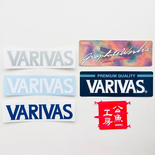 VARIVAS バリバス ステッカー シール ワカサギ 限定 非売品 釣りフェス 釣りフェスティバル2025