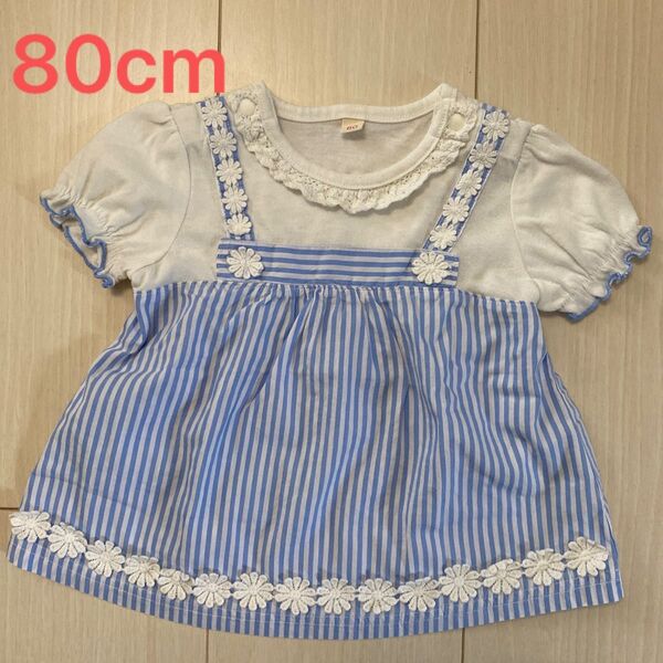 ベビー服 女の子 チュニック 80cm