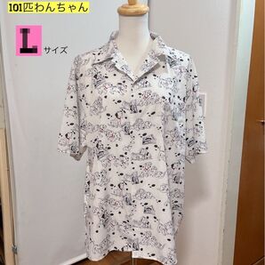 【希少】Disney 101匹わんちゃん アロハシャツ 半袖シャツ