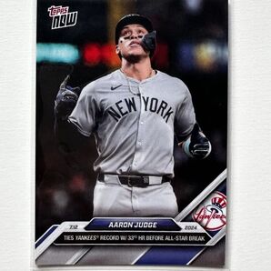 2024 Topps Now 409 AARON JUDGE