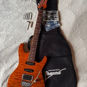 Ibaniz SA series HSS(トラ目が美しい アイバニーズ エレキギター)