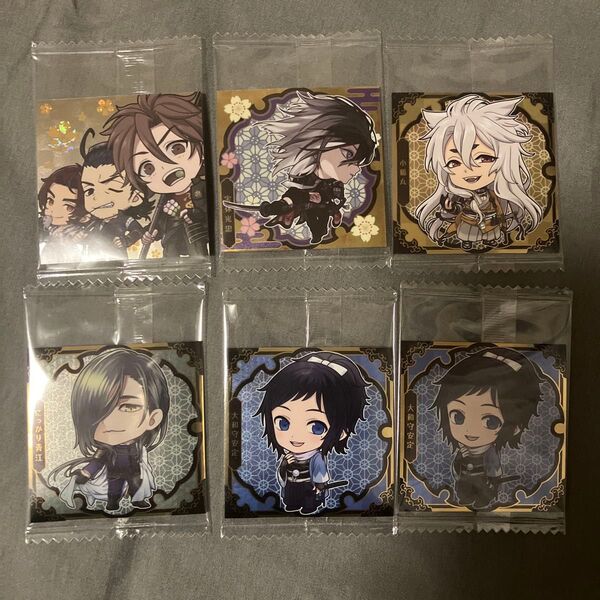 にふぉるめーしょん刀剣乱舞ウエハース6枚セット