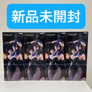 【新品未開封】オーバーロード Bicute Bunnies Figure -アルベドブラックver.- 4体まとめ売り