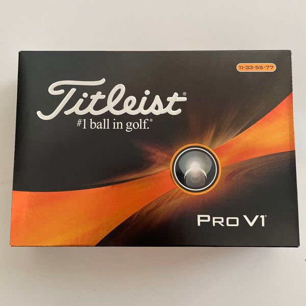 新品 Titleist Pro V1 ゴルフボール 1ダース ダブルナンバー タイトリスト
