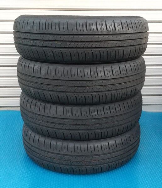 2025年2月製 新車外し ダンロップ エナセーブ EC300 165/60R15 10分山 4本セット ハスラー デリカミニ